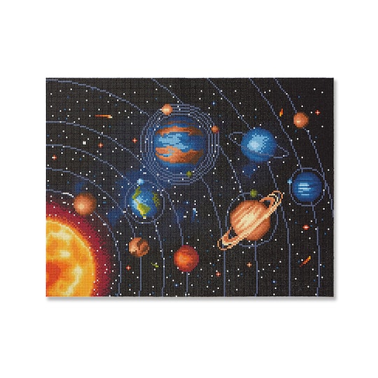 6 Pack: Solar System Painting Diamond Art Kit by Make Market®